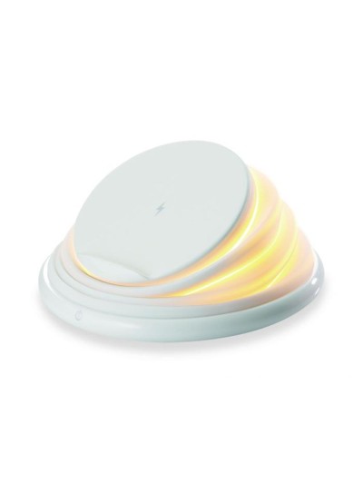Cargador inalambrico conceptronic gorgon02w qi 10w blanco