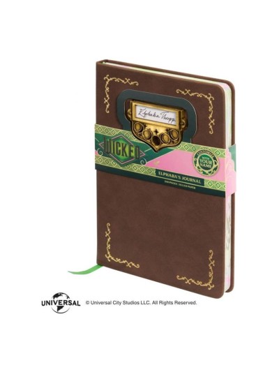 Libreta the noble collection wicked el diario de elphaba