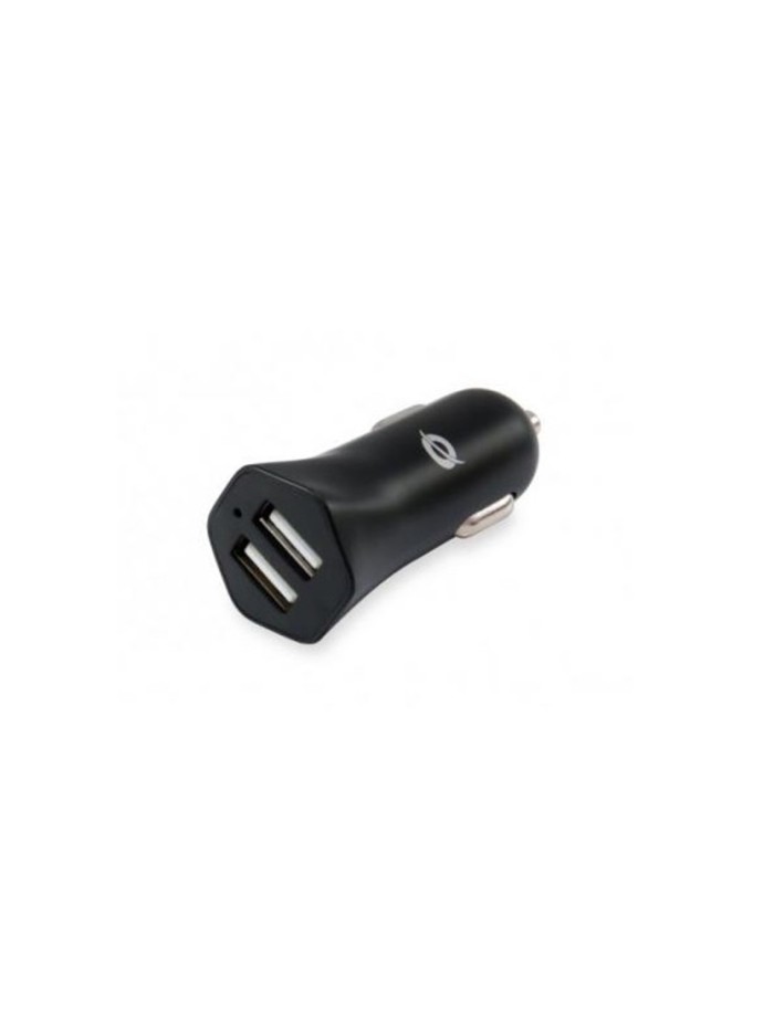 Cargador coche conceptronic carden03b 2 puertos usb tipo a 5v - 2.4a 12w Cargador coche conceptronic carden03b 2 puertos usb tipo a 5v - 2.4a 12w