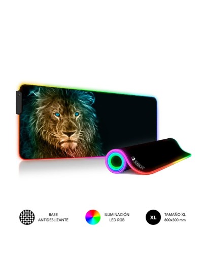Alfombrilla subblim lion 80x30 cm rgb antideslizamiento