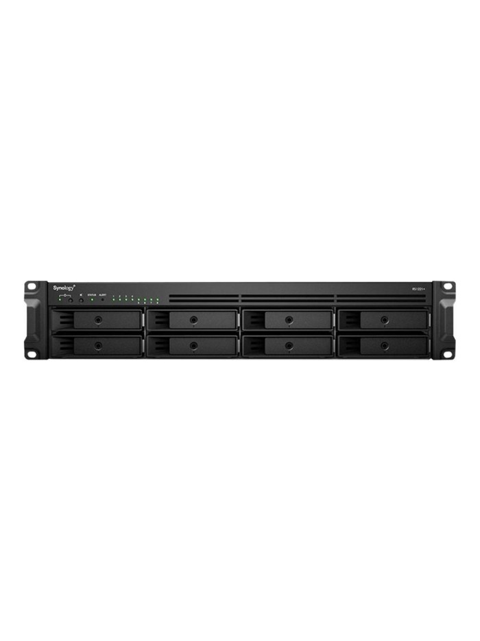 Servidor nas synology rs1221+ 8 bahias 2u rack gigabit ethernet Servidor nas synology rs1221+ 8 bahias 2u rack gigabit ethernet