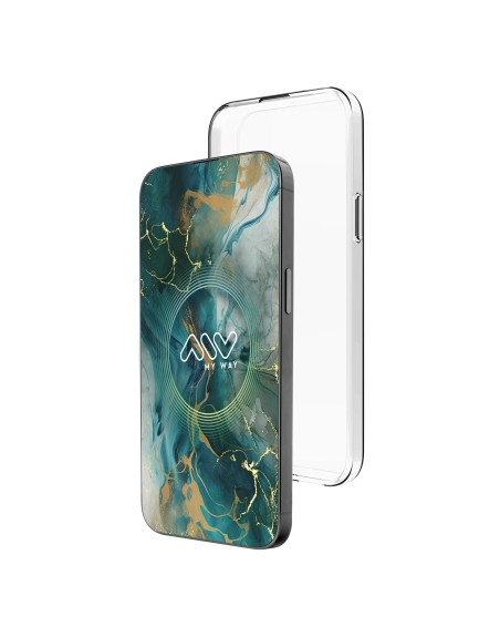 Carcasa myway para apple iphone 16e transparente