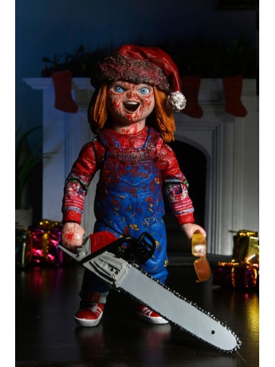 Ultimate chucky holiday edition fig. 18 cm chucky (tv series)