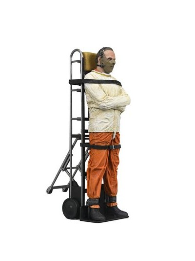 Dr. hannibal lecter masked scale action figura 18 cm the silence of the lambs