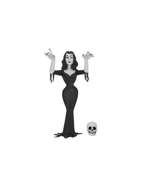 Vampira silver screen edition scale action fig. 15 cm vampira toony terrors