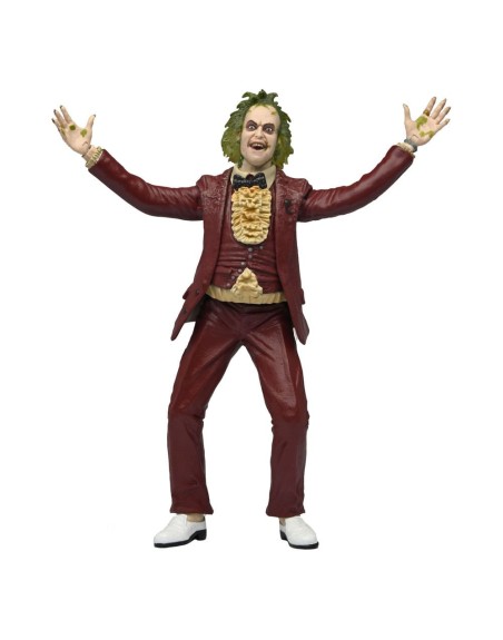 Beetlejuice red tuxedo scale action fig. 18 cm beetlejuice (1988)