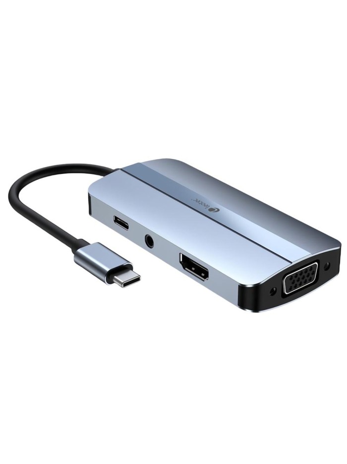 Docking station leotec usb tipo c 7 en 1 Docking station leotec usb tipo c 7 en 1