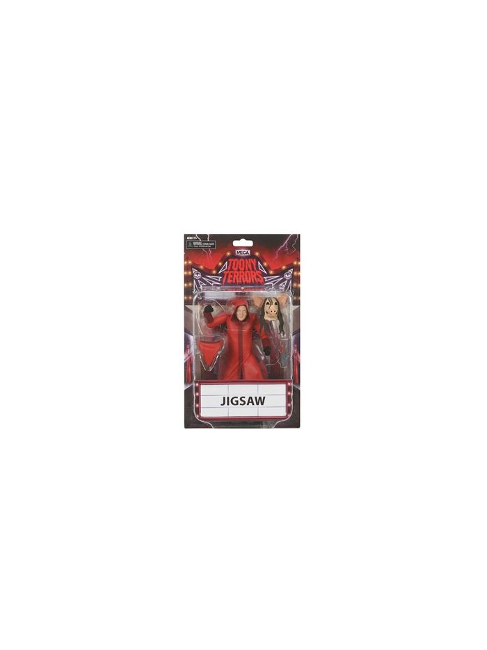 Jigsaw killer red robe scale action fig. 15 cm saw toony terrors Jigsaw killer red robe scale action fig. 15 cm saw toony terrors