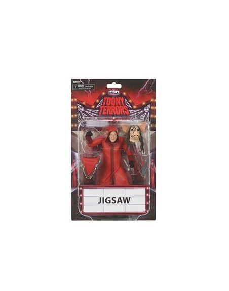 Jigsaw killer red robe scale action fig. 15 cm saw toony terrors