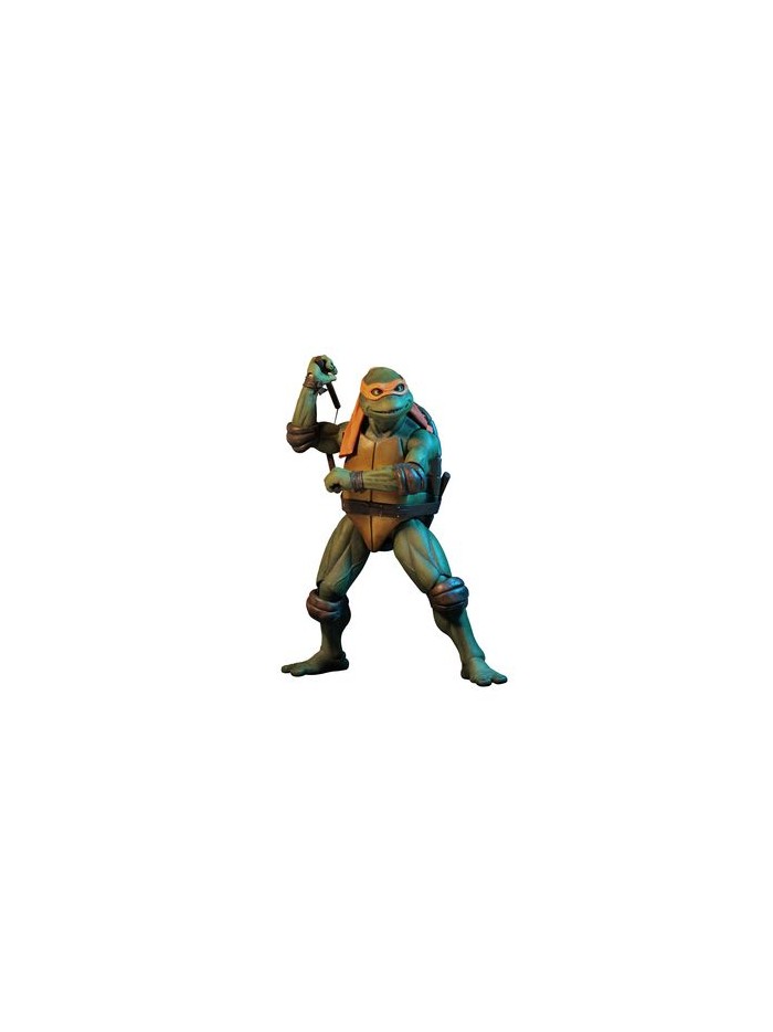 Michelangelo figura 42 cm teenage mutant ninja turtles movie 1990 1 - 4 scale (re - run) Michelangelo figura 42 cm teenage mutant ninja turtles movie 1990 1 - 4 scale (re - run)