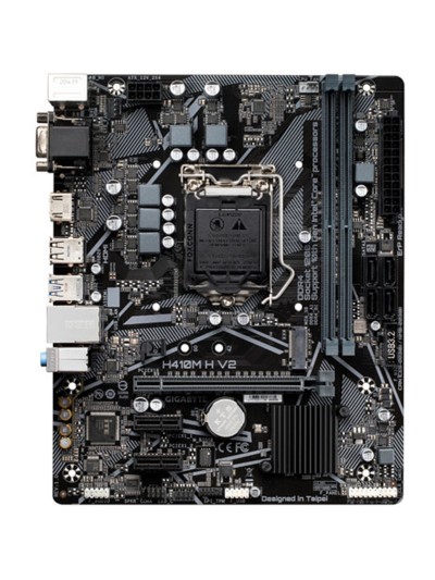 Placa base gigabyte h410m h v2 1200 matx 2xddr4