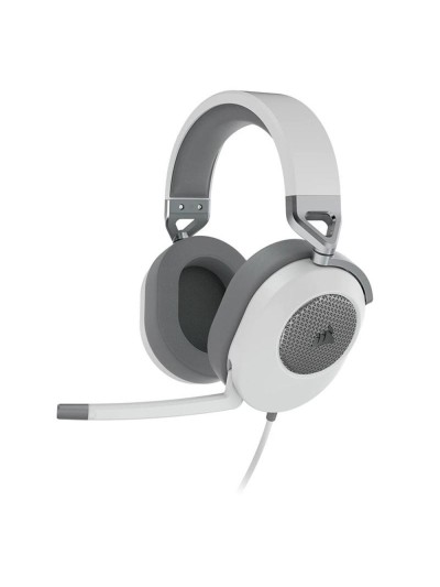 Auriculares gaming corsair hs65 blanco