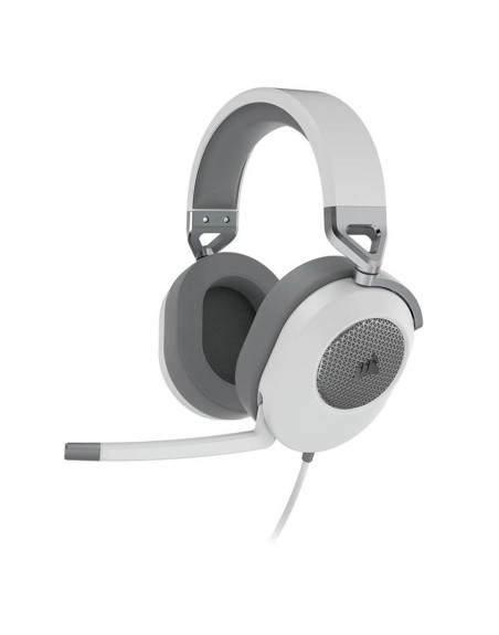 Auriculares gaming corsair hs65 blanco