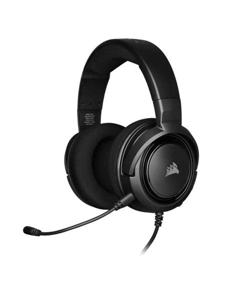 Auriculares gaming corsair stereo corsair hs35 v2 negro