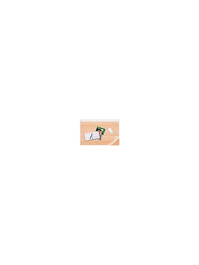 Vade de sobremesa cep silva bambu con solapa transparente 585x385x2 mm