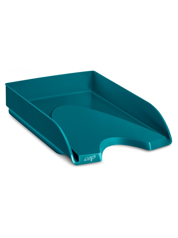 Bandeja sobremesa cep riviera plastico color esmeralda 348x257x66 mm Bandeja sobremesa cep riviera plastico color esmeralda 348x257x66 mm