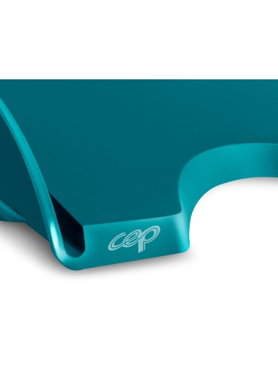 Bandeja sobremesa cep riviera plastico color esmeralda 348x257x66 mm