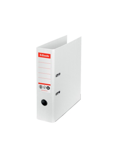 Archivador de palanca esselte n 1 co2 neutral din a4 carton forrado lomo 75 mm blanco