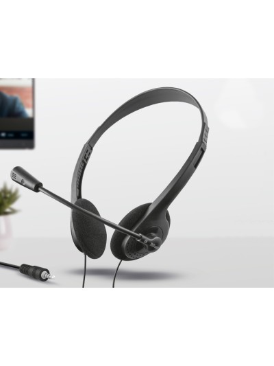 Auricular trust primo chat headset para pc y laptop longitud cable 1,8 m con microfono conexion jack 3.5
