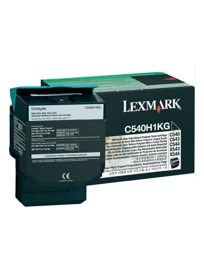 Toner lexmark laser c540h1kg c540 / c543 / c544 / x543 / x544 negro 2500 paginas