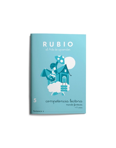 Cuaderno rubio competencia lectora 5 mundo fantasia