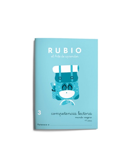 Cuaderno rubio competencia lectora 3 mundo viajero