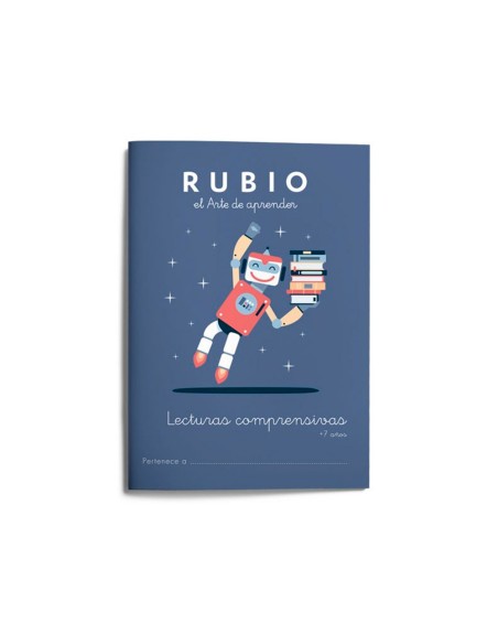 Cuaderno rubio lecturas comprensivas + 7 años