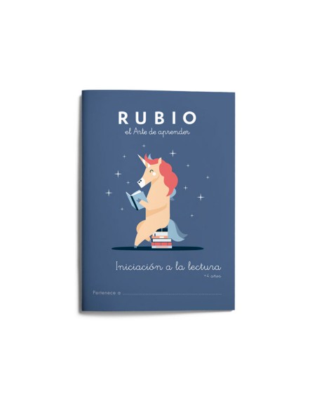 Cuaderno rubio iniciacion a la lectura + 4 años