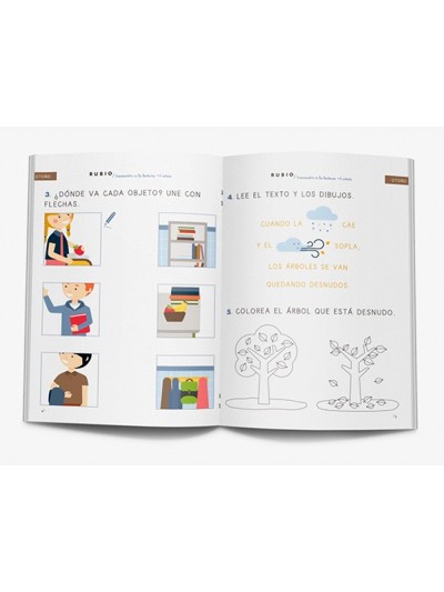 Cuaderno rubio iniciacion a la lectura + 4 años