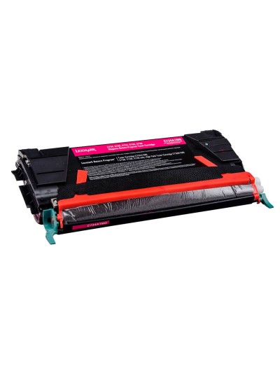 Toner laser lexmark c734 magenta 6000 paginas