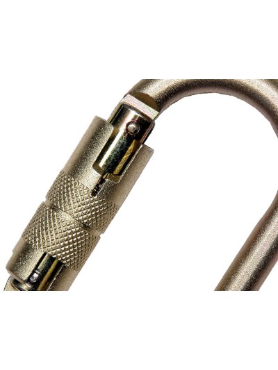 Mosqueton faru acero galvanizado automatico virola 18 mm resistencia 25 kn