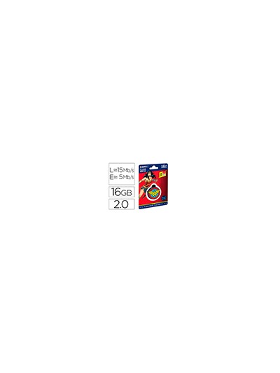 Memoria usb emtec flash 16 gb usb 2.0 collector wonder woman