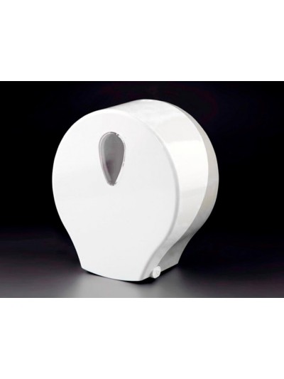 Dispensador papel higienico dahi jumbo abs color blanco 326x304x125 mm