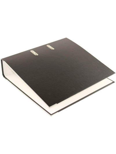 Archivador de palanca elba top carton compacto polipropileno con rado din a4 lomo de 80 mm negro