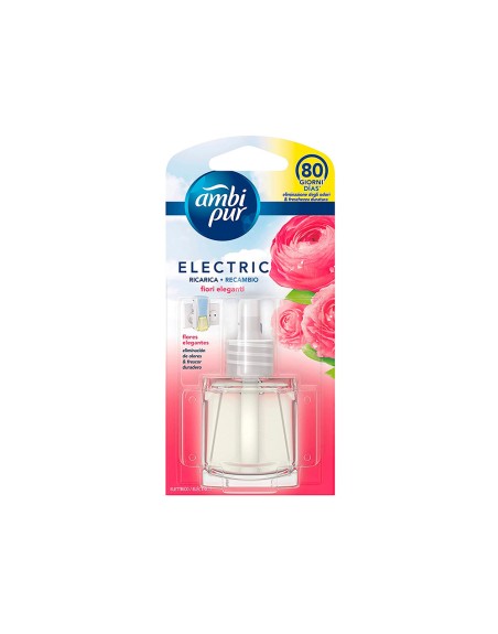 Ambientador ambipur electrico flores elegantes recambio 21,5ml