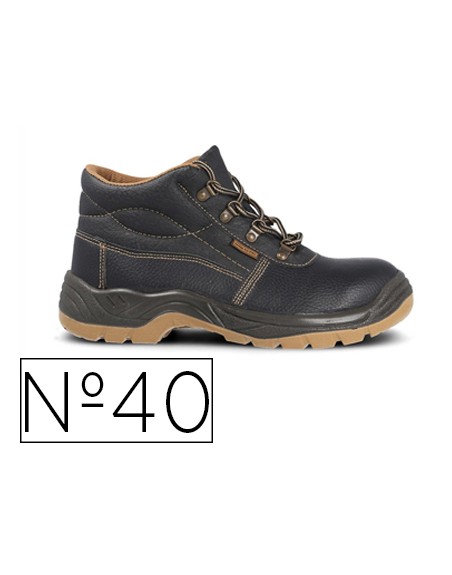 Bota de seguridad paredes s3 negro talla 40