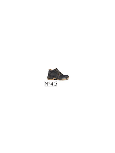 Bota de seguridad paredes s3 negro talla 40