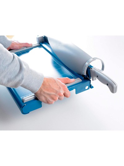 Cizalla de palanca dahle profesional premium 561 din a4 metalica capacidad de corte 35 hojas