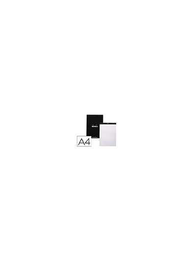 Bloc nota rhodia black dot pad din a4 80 hojas 80 g/m2 liso con puntos negros 5 mm perforado