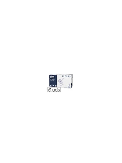 Papel higienico tork jumbo suave 2 capas 360 mt para dispensador t1 paquete de 6 rollos