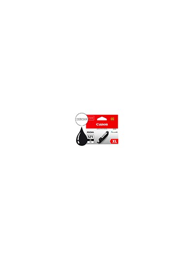 Ink-jet canon cli-571bk xl pixma ts5051 / 5053 / 5055 / 6050 / 6051 / 6052 / 8051 / 8052 / 9050 / 9055 negro 4425