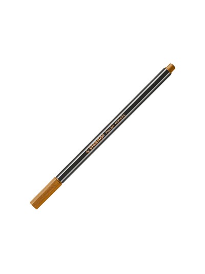 Rotulador stabilo acuarelable pen 68 metalico cobrepunta gruesa 1mm