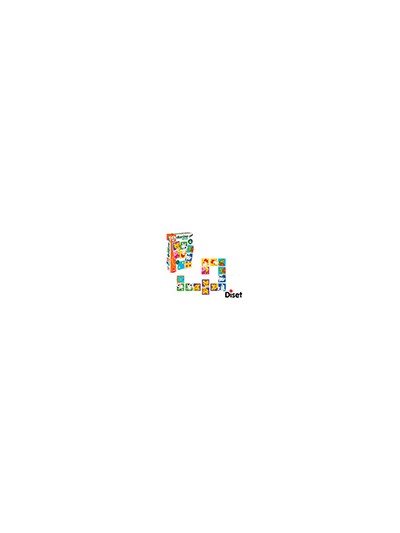 Juego diset educativo domino animals