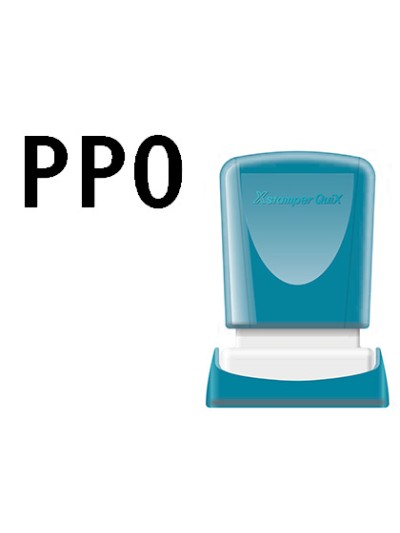 Sello x'stamper quix personalizable color negro medidas 11x25 mm q-04