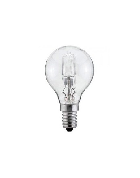 Bombilla sunmatic eco halogena mini globo e14 42w 630 lumenes 2000 horas luz blanca