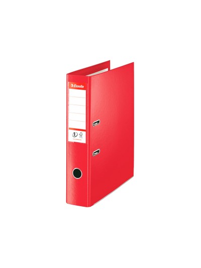 Archivador de palanca esselte n.1 polipropileno folio lomo 75 mm rojo