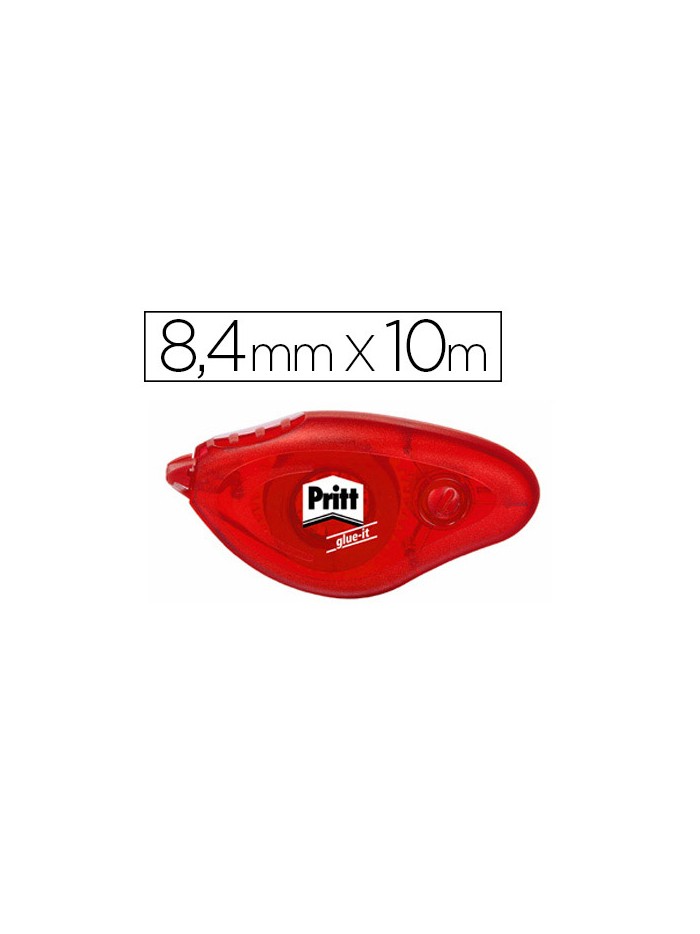 Pegamento pritt roller compact permanente 8,4 mm x 10 mt Pegamento pritt roller compact permanente 8,4 mm x 10 mt