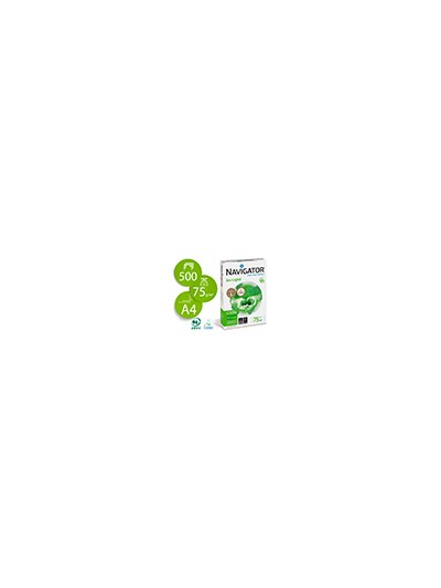 Papel fotocopiadora navigator eco logical din a4 75 gramos paquete de 500 hojas