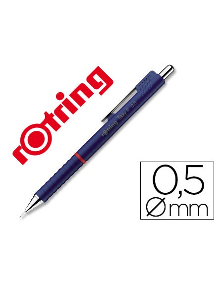 Portaminas rotring tikky 0,5 mm azul