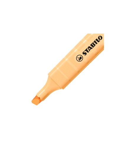 Rotulador stabilo fluorescente swing cool pastel naranja palido